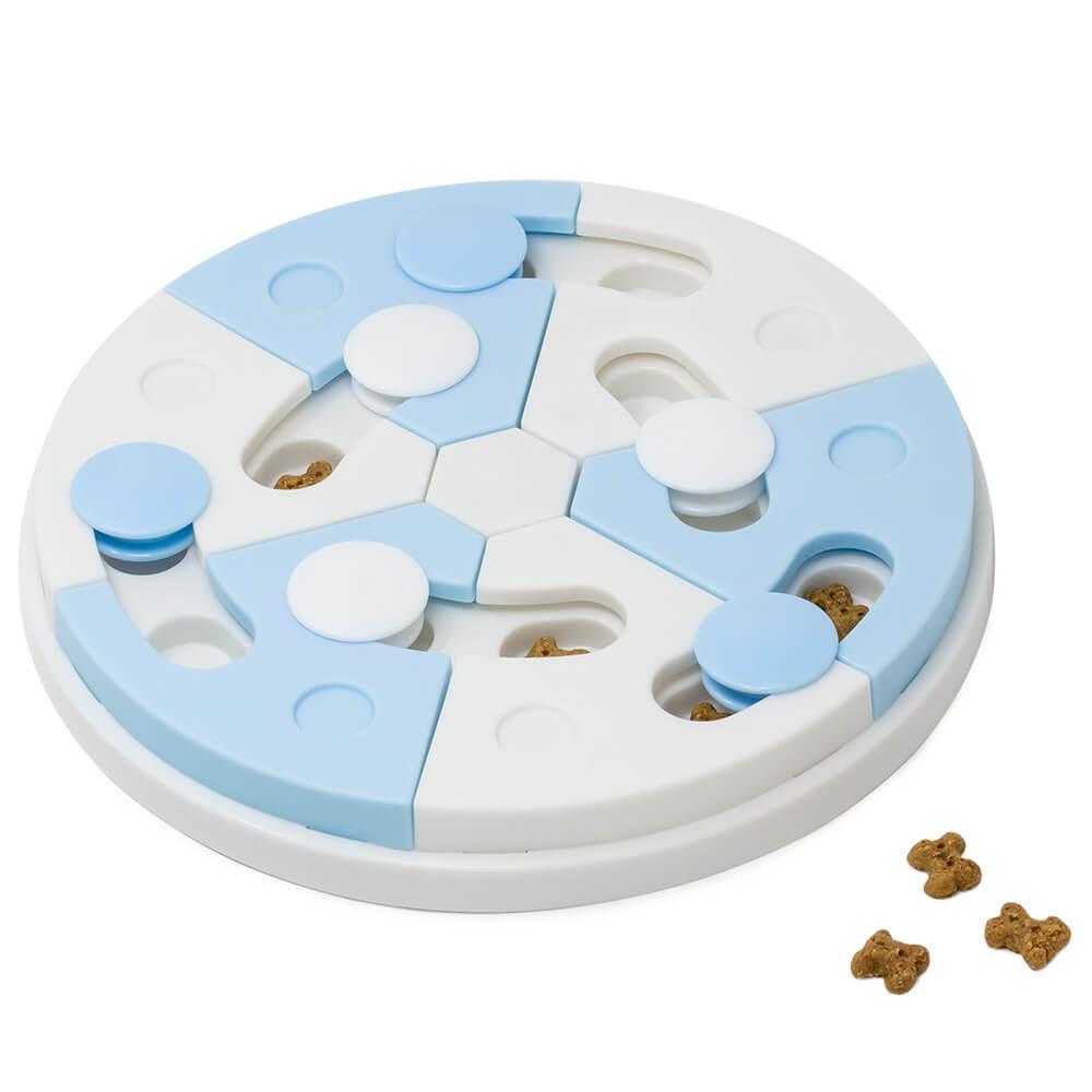 Interactive Treat Puzzle Games for Mind Training & Memory Stimulation -  Challenging Pet's Slow Feeder - Smart Treat Feeder