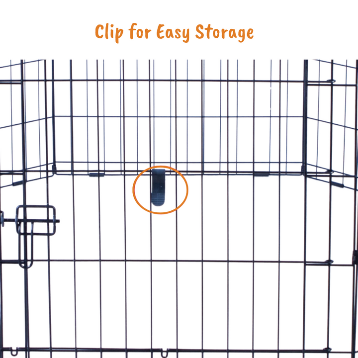 AllPetSolutions Exercise Playpen for Pets - 24 inch / 61 cm