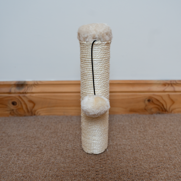 Cat Scratching Post With Play Ball 50cm