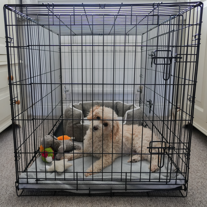 Dog Crate Home Folding Kennel - L 106L x 71W x 77Hcm