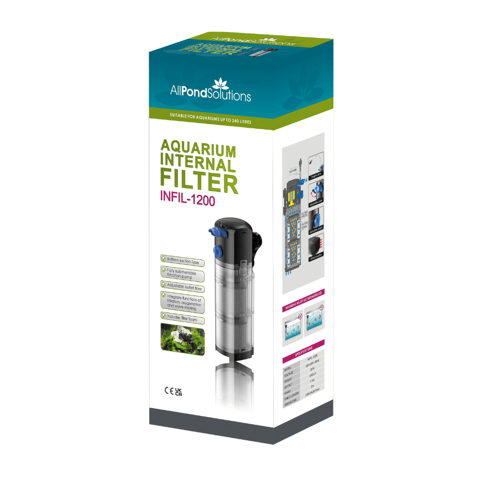 AllPondSolutions 1200L/H Aquarium Internal Filter INFIL-1200 - AllPetSolutions