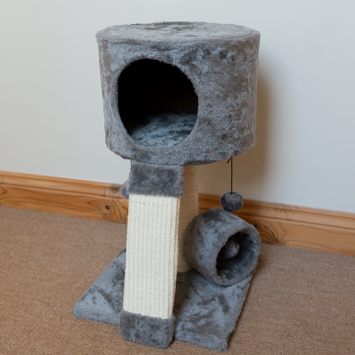 Cat Small Climbing/ Scratching Tower  - Grey