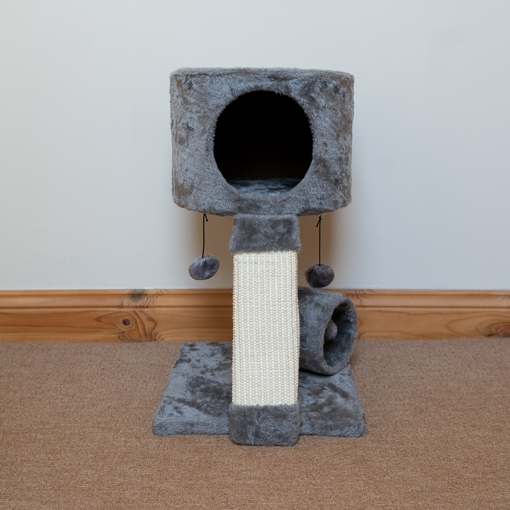 Cat Small Climbing/ Scratching Tower  - Grey