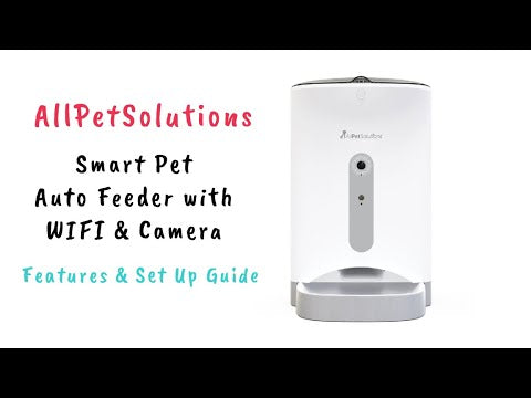 Smart pet best sale feeder with camera