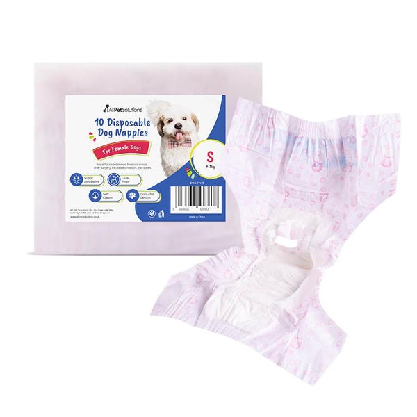 Dog 2025 nappies uk