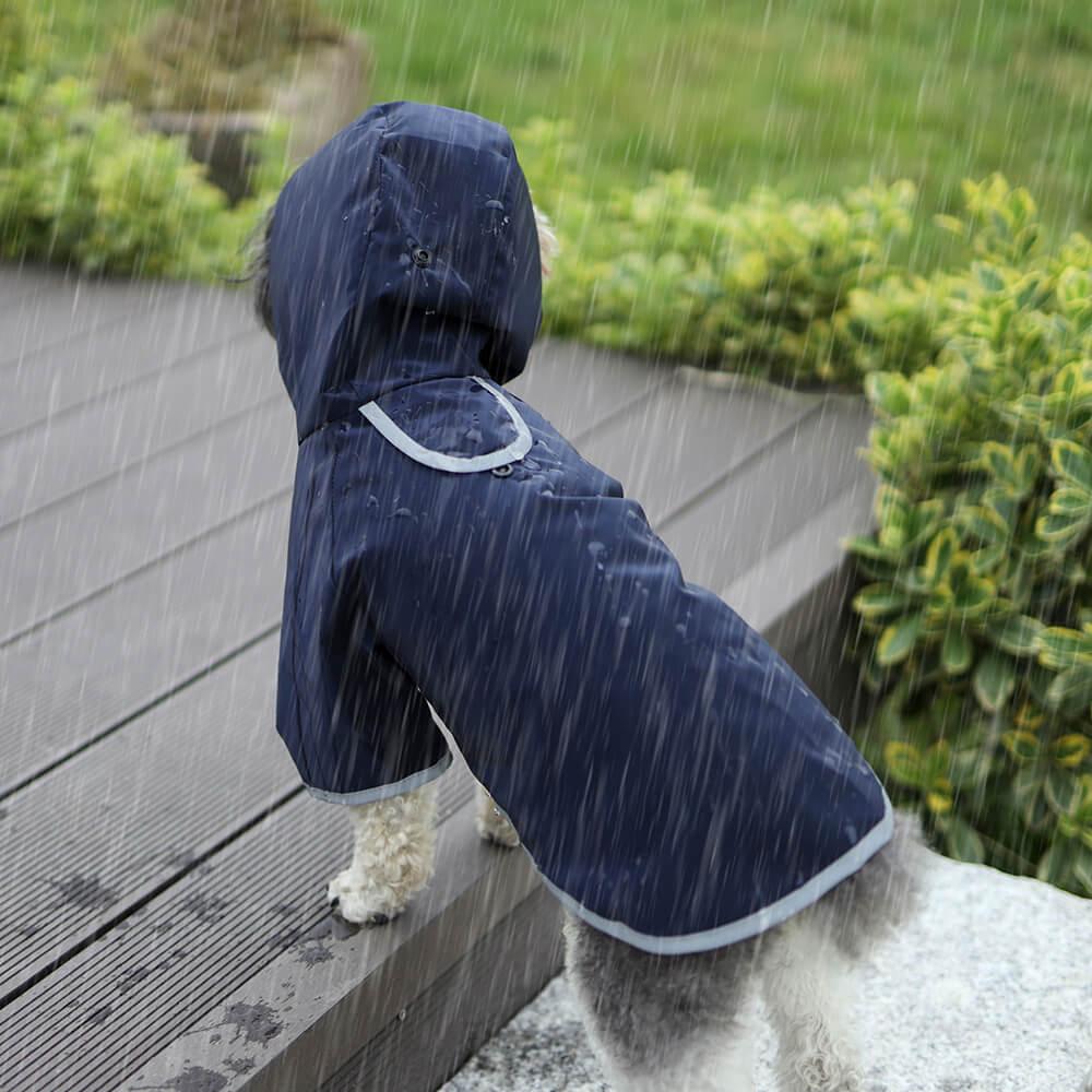 Reflective All-weather Waterproof Cool Dog Accessories Rain Coat