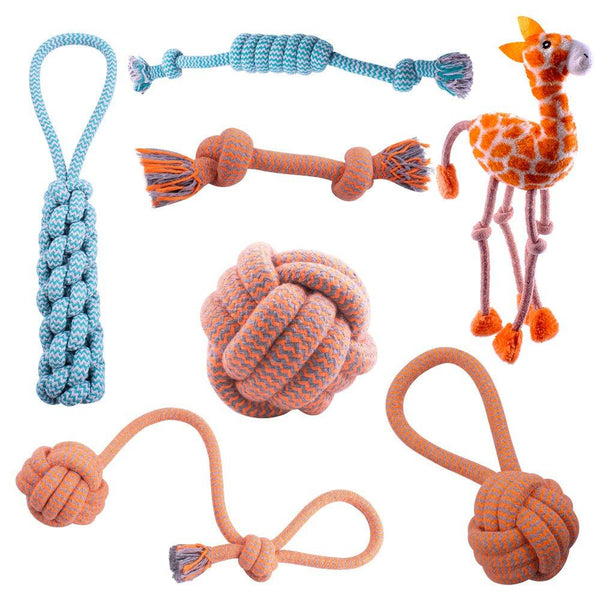 Giraffe rope best sale dog toy